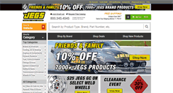 Desktop Screenshot of jegs.com